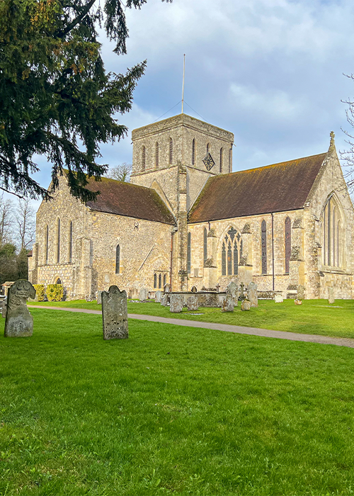 Amesbury Church near Primary School Boscombe