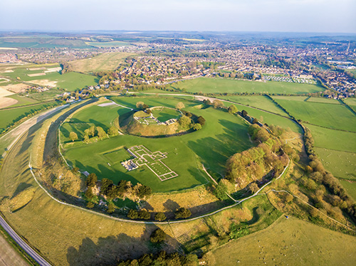 Iron Age Hill Fort near Primary School Newton Tony & Allington